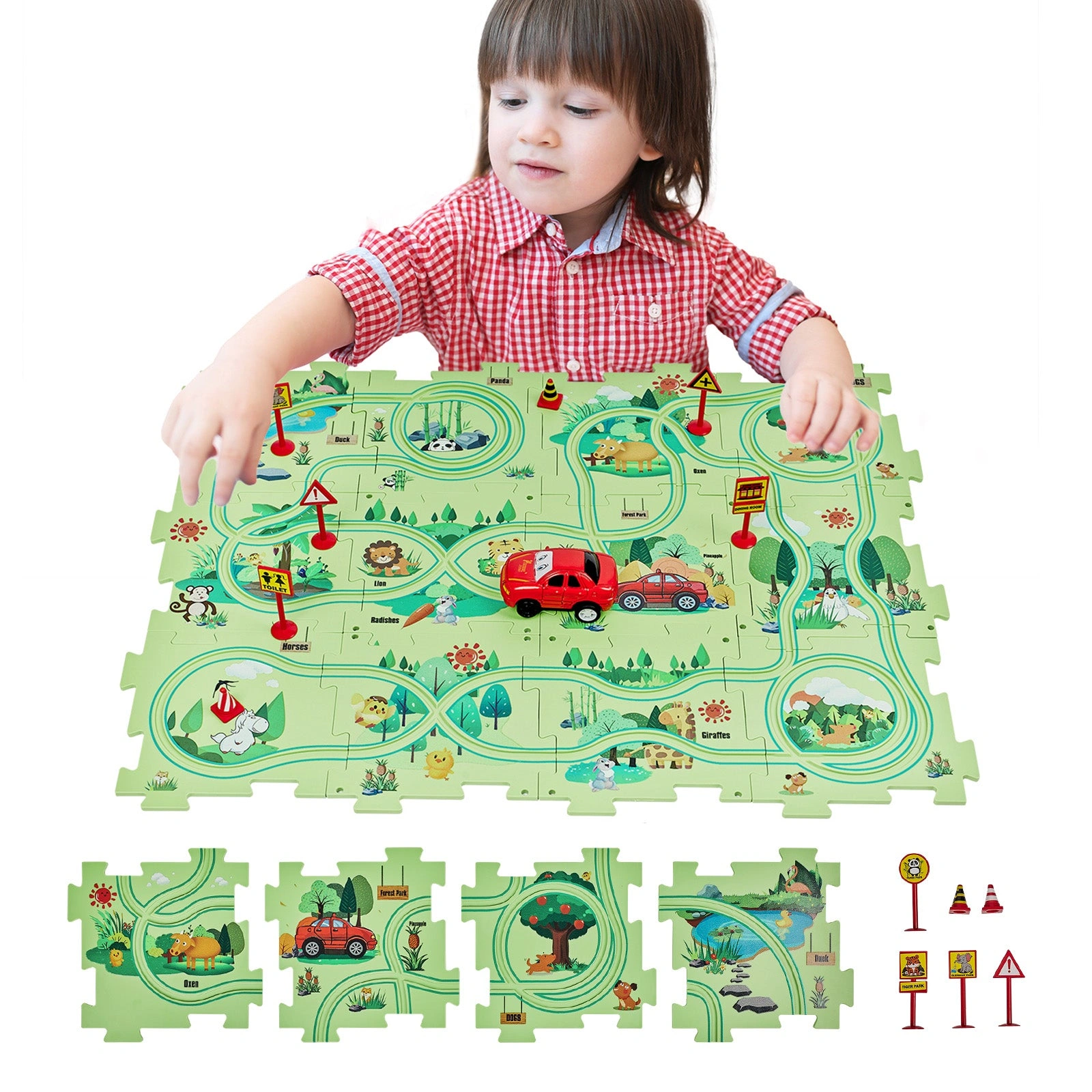 Forest Friends STEM Building Toys for Kids Creative Play